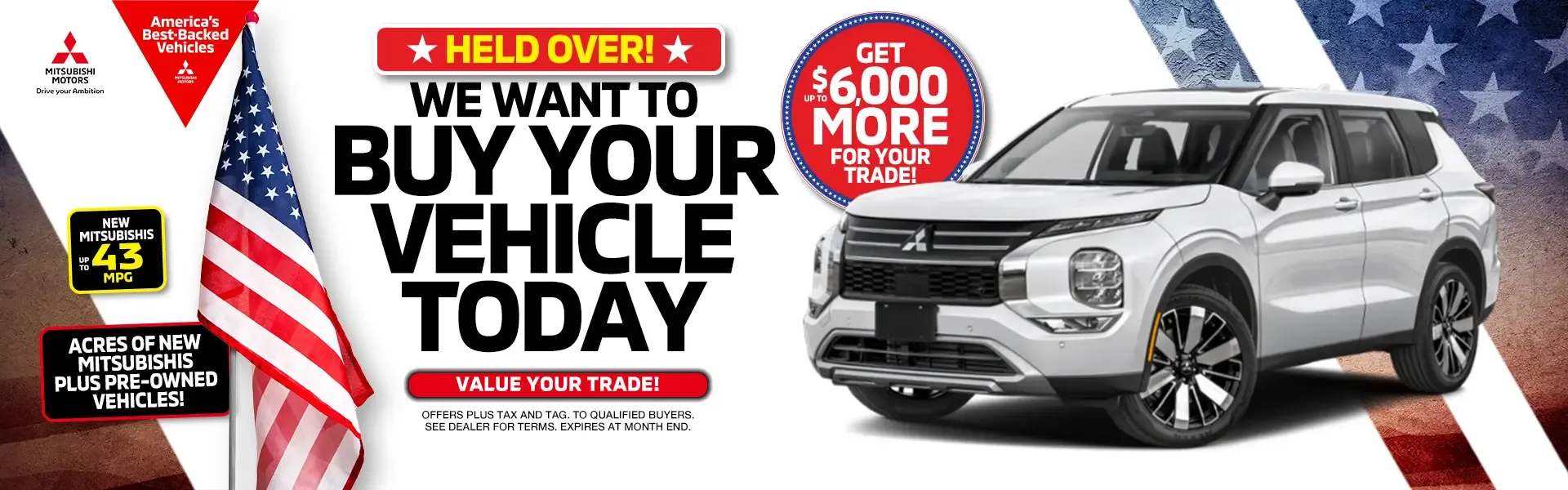 We Want To Buy Your Vehicle Today